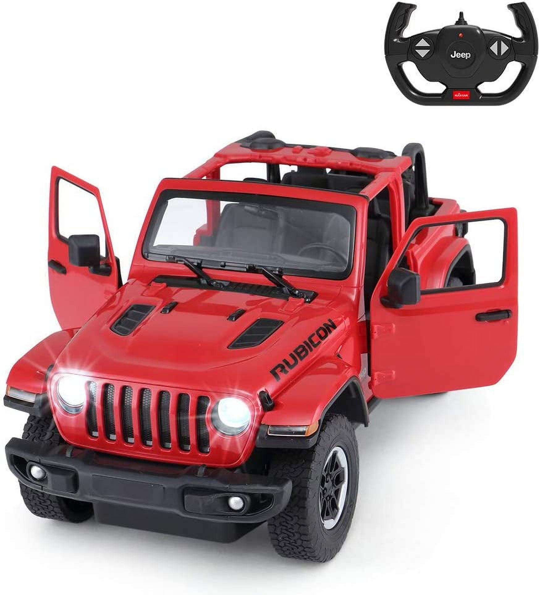 JAMARA Jeep Wrangler JL 1:14 rot 2,4GHz Big Wheel Tür manuell