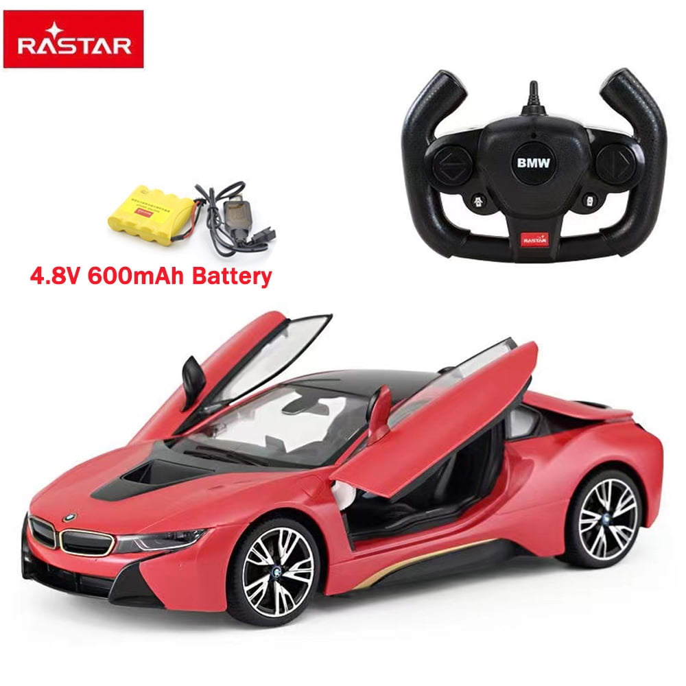 Rastar bmw i8 rc car 1 14 scale 4.8v 600mah battery 2.4g remote control auto open the door car toys for adult children Walmart