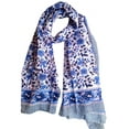 thumbnail image 1 of Rastogi Handcrafts Hand block rajasthani print scarves for women 73x44 inch size 100% cotton scarfs use as also sarong (Big Scarves-6), 1 of 4