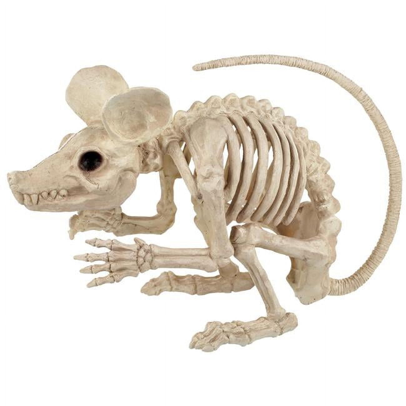 Rat Attack Giant Skeleton Rat Halloween Decoration, 20 Inches