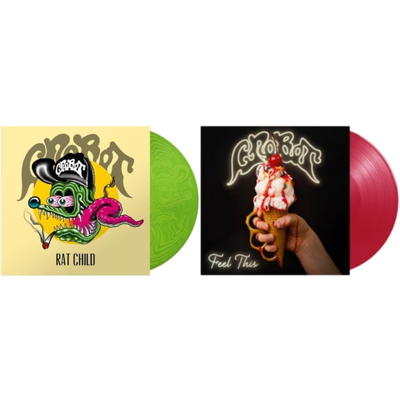 Rat Child & Feel This (Transparent Red LP Vinyl)