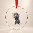 Cute R Mat Rat Cute Mouse Rodents Dwarf Small Rats Mice Glass Ornament - Walmart.com