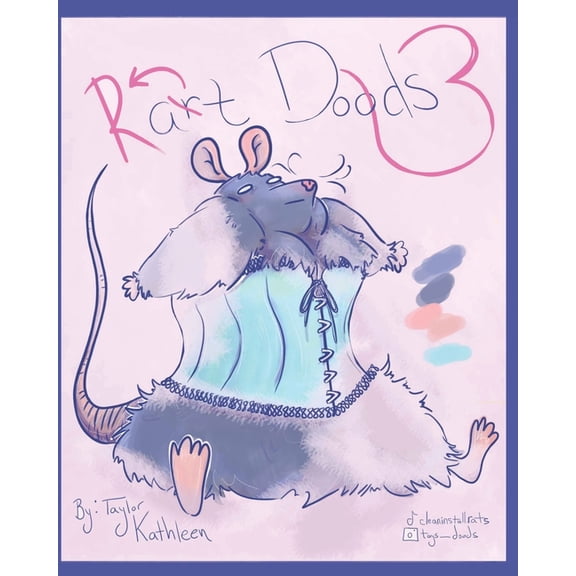 Rat Doods 3: A Coloring Book, (Paperback)