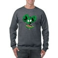 thumbnail image 1 of Rat Fink Creepy Face Sweatshirt Men -T-Line Designs, Male 3X-Large, 1 of 4