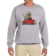 Rat Fink Monster Mechanic Sweatshirt Men -T-Line Designs, Male Medium