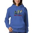 thumbnail image 1 of Rat Fink Rat N Roll Band Hoodie Women -T-Line Designs, Female x-Large, 1 of 4