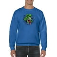 thumbnail image 1 of Rat Fink Through Hole Face Sweatshirt Men -T-Line Designs, Male Medium, 1 of 4