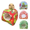 thumbnail image 1 of Rat Hamster Warm Bed House Cusion Fleece Hut Hanging Hammock Cute Toy Nest for Mini Small Animal Mice,Sugar Glider,Chinchilla, 1 of 7