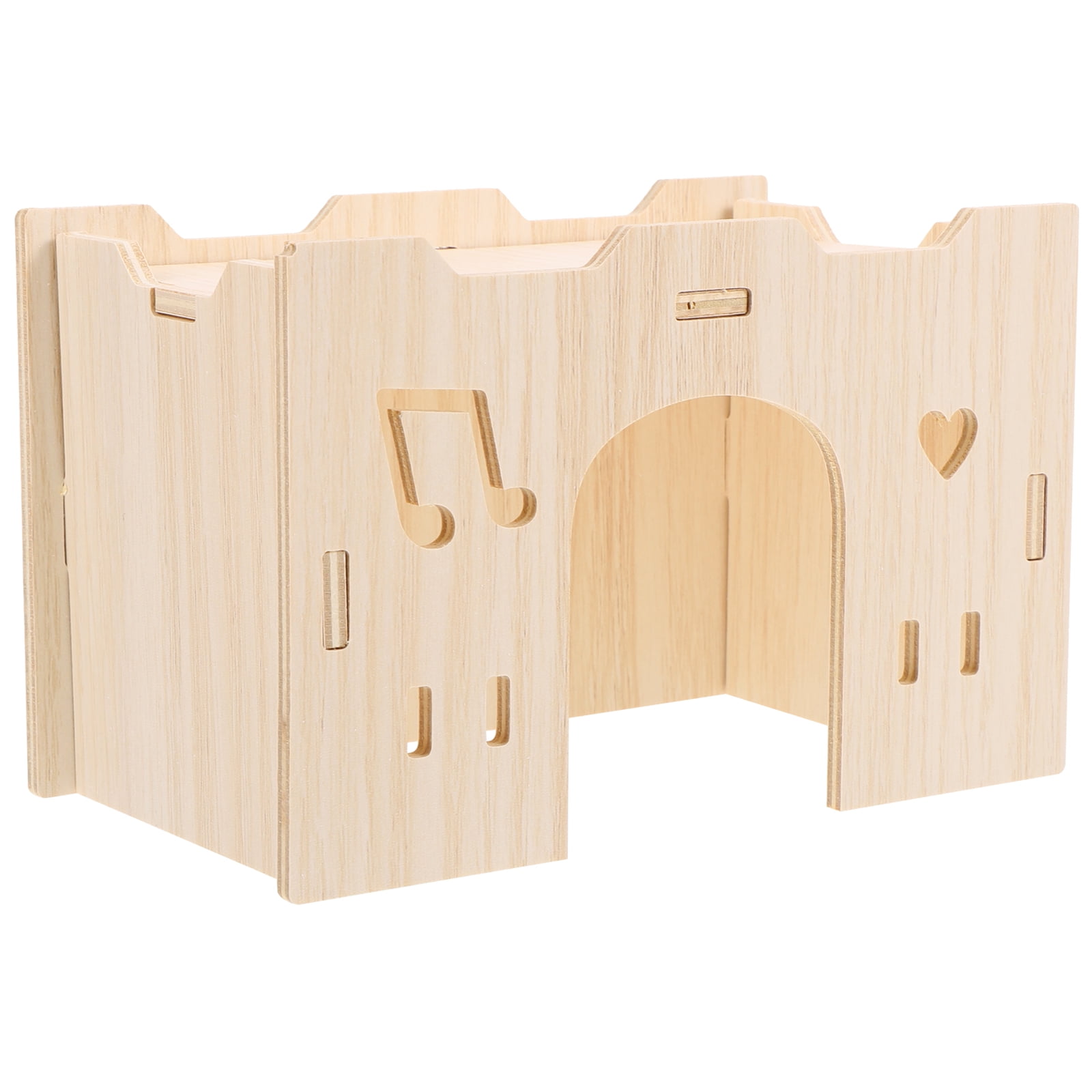 Rat Hiding House Hamster House Nest Guinea Pig Wood House Small Pet