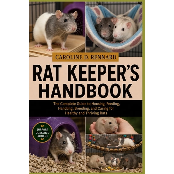 Rat Keeper's Handbook: The Complete Guide to Housing, Feeding, Handling, Breeding, and Caring for Healthy and Thriving R, (Paperback)