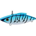 thumbnail image 1 of Bill Lewis Rat-L-Trap Lipless Crankbait Chrome Blue W/Black Stripes, 1 of 10