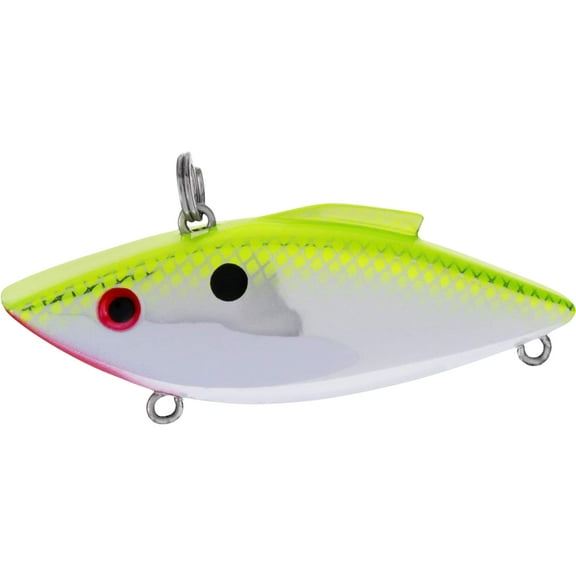 Rat-L-Trap Mini-Trap Fishing Lure, Chartreuse Flash, 1/4 Oz., MT308