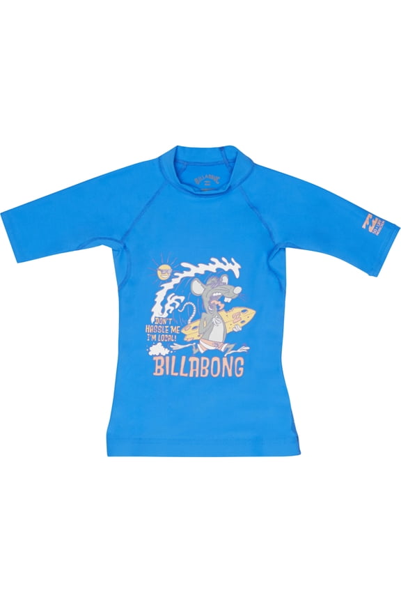 Rat Local Toddler Short Sleeve Rash Vest [Royal]