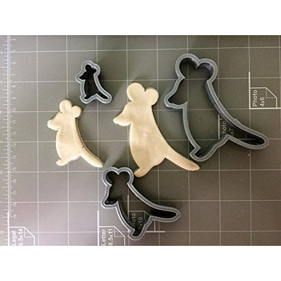 Rat/Mouse Cookie Cutter (1 Inch)- Fast Shipping - Sharp Edges - Exceptional Quality