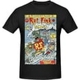 thumbnail image 1 of Rat Music and Fink Men's Classic Unisex Cotton T-Shirt for Men & Women, Classic Tee Black, 1 of 5