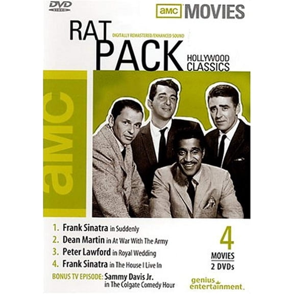 Rat Pack Hollywood Classics - 4 Movies (DVD, 2004, 2-Disc Set) NEW