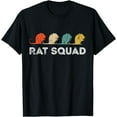thumbnail image 1 of Rat Squad Retro Vintage Rat Owner Rodent Mouse Rat Lover T-Shirt, 1 of 4