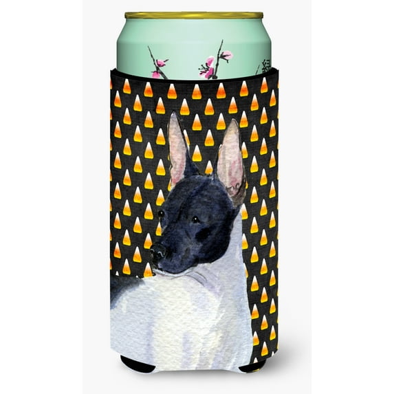 Rat Terrier Candy Corn Halloween Portrait Tall Boy Hugger