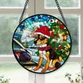 thumbnail image 1 of Rat Terrier Christmas Tree Dog Ornament 2025 - Rat Terrier Dog Christmas Stained Glass SunCatcher for Window, Dog Christmas Decoration, Christmas Keepsake, 1 of 4