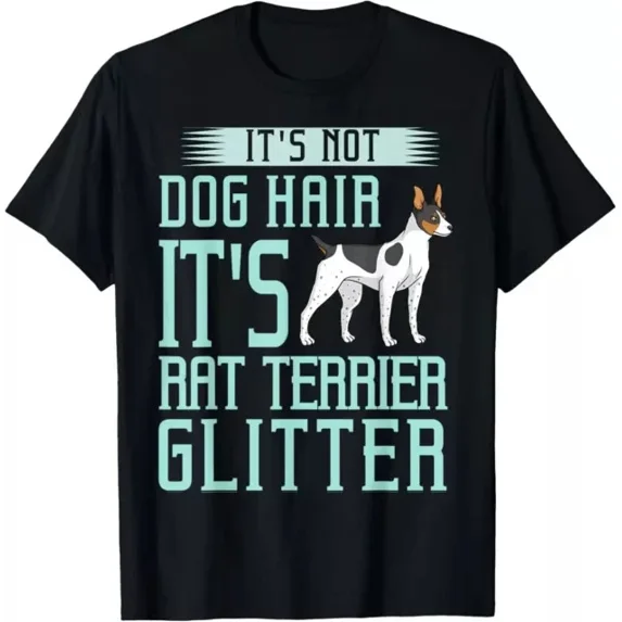 Rat Terrier Dog Gift Puppies Owner Lover T-Shirt Unisex S-5XL Hot Trending Shirt, Vintage Birthday Gift