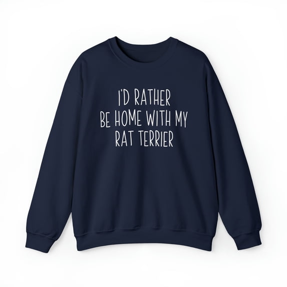 Rat Terrier Dog Mom Mothers Day Sweatshirt, Gifts, Crewneck