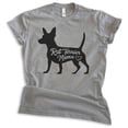 thumbnail image 1 of Rat Terrier Mama, Unisex Women's Shirt, Rat Terrier Owner, Funny Dog Mama Gift, Dark Heather Gray, Small, 1 of 6