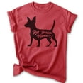 thumbnail image 1 of Rat Terrier Mama, Unisex Women's Shirt, Rat Terrier Owner, Funny Dog Mama Gift, Heather Red, 3X-Large, 1 of 6