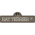 thumbnail image 1 of Rat Terrier Street Sign | Indoor/Outdoor | Dog Lover Funny Home Décor for Garages, Living Rooms, Bedroom, Offices | SignMission personalized gift | 24" Wide, 1 of 5