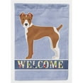 thumbnail image 1 of Rat Terrier Welcome Flag Canvas House Size, 1 of 1