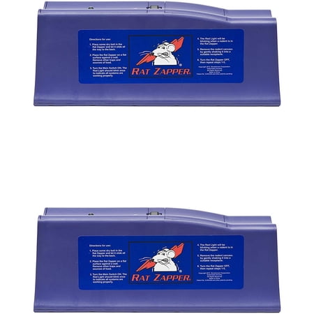 2-pack Rat Zapper RZC001-2A Trap, 2 Pack — Residential Use, Standard Application