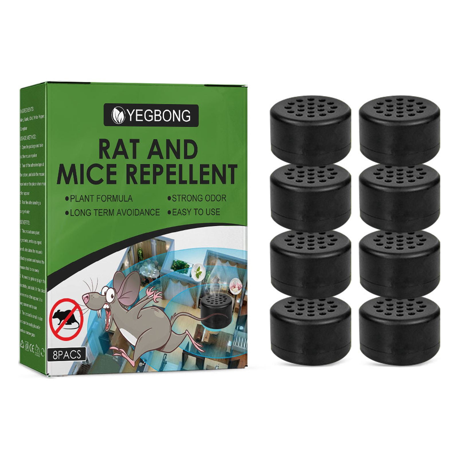 Rat repellent pill Car engine outdoor home indoor rat repellent rat ...