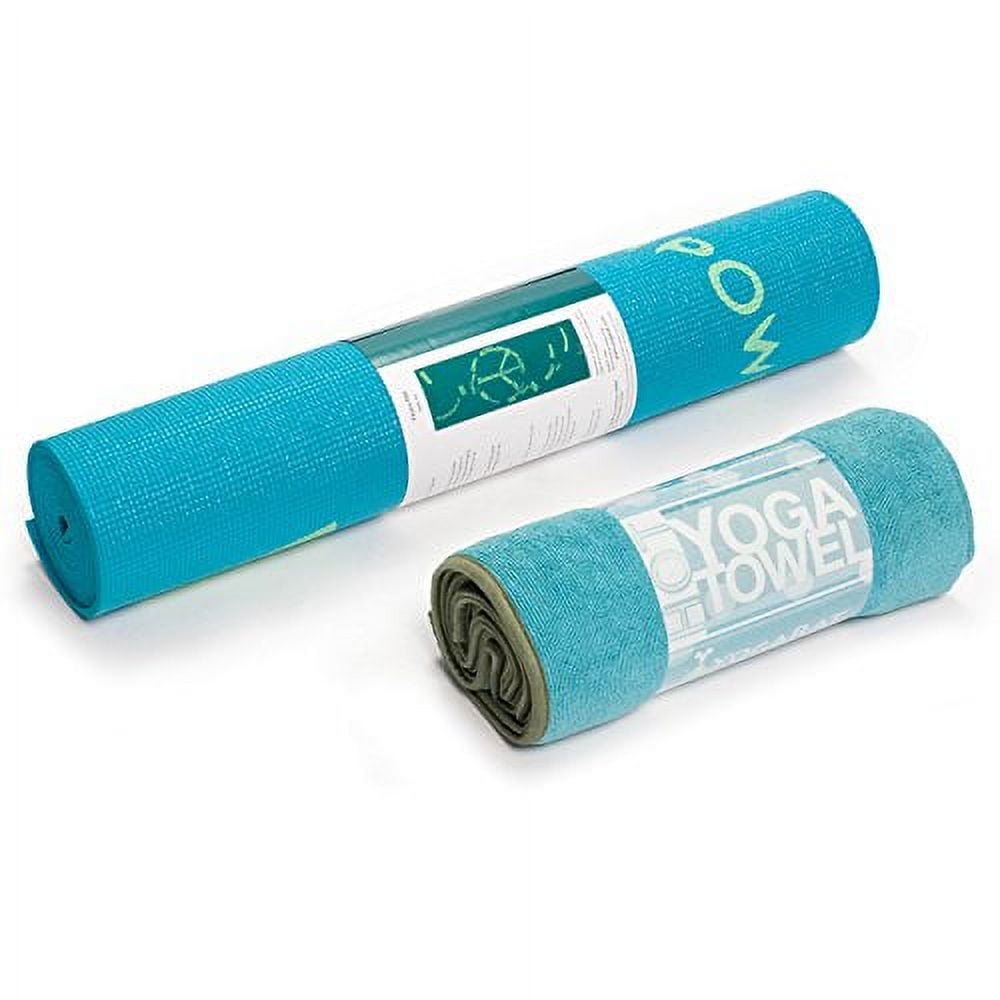 RatMat YOGA MAT + HOT YOGA TOWEL COMBO-PACK. Includes RatMat Yoga