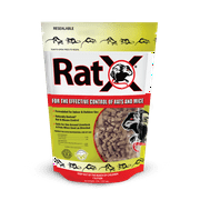 RatX, All-Natural Rat and Mouse Killer Pellets, 3 lb Bag