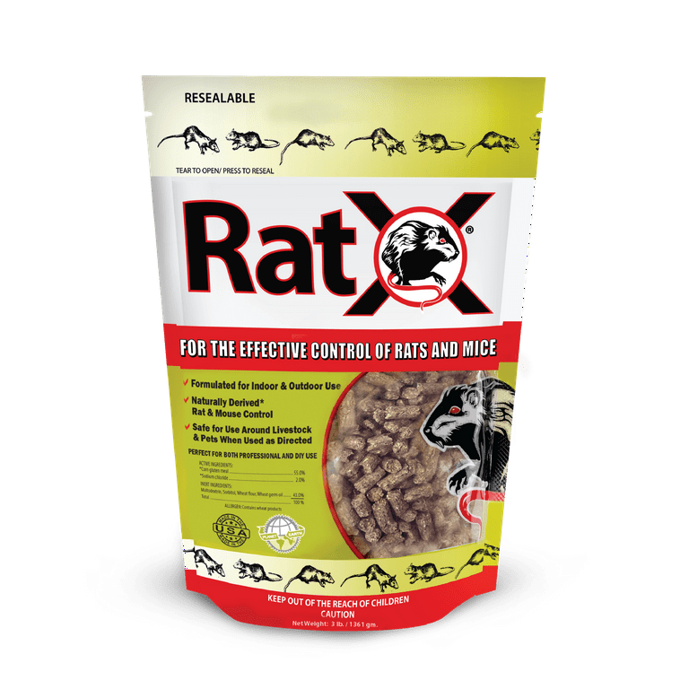 RatX Rat Bait 3 Pound