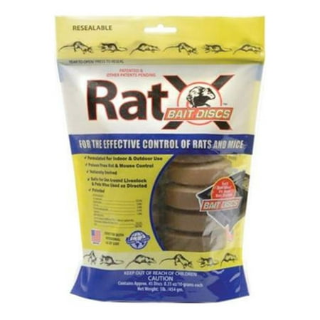 RatX  Non-Toxic  Bait  Pellets  For Mice and Rats 1 lb. 1 pk