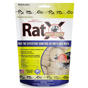 RatX Rodent Killer Bait Discs for Rats & Mice   Poison Free, Pet Safe Indoor & Outdoor Use Discs 1 lb 45 Bait Discs - 620118
