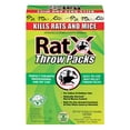 thumbnail image 1 of EcoClear RatX® Throw Packs Bait Pellets for Rats & Mice, Biodegradable, Pack of 6 - 12 oz, 1 of 11