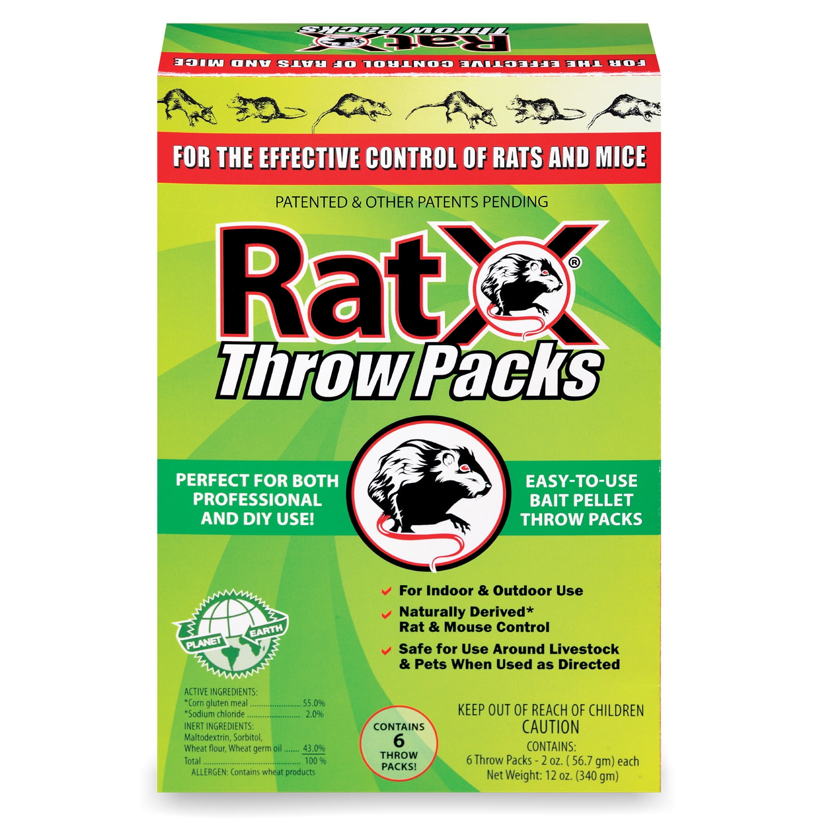 Tomcat (#008-32345) Rat and Mouse Bait, Pellet, 10 lb Pail - Walmart.com