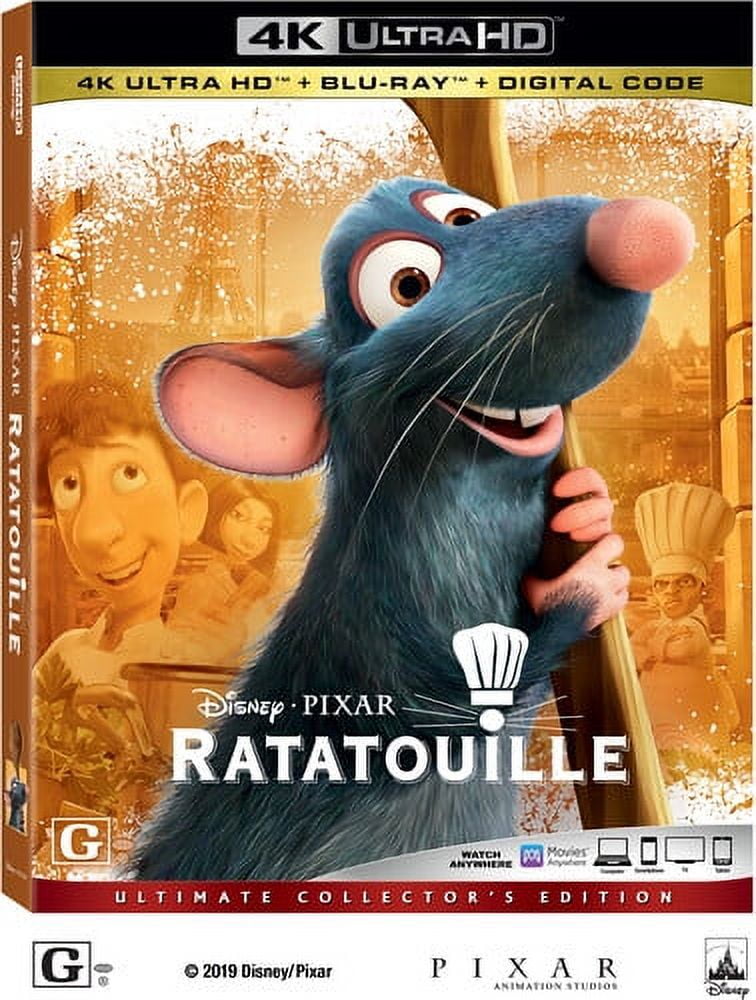 Ratatouille 4K Ultra HD  Blu-ray  Digital Code