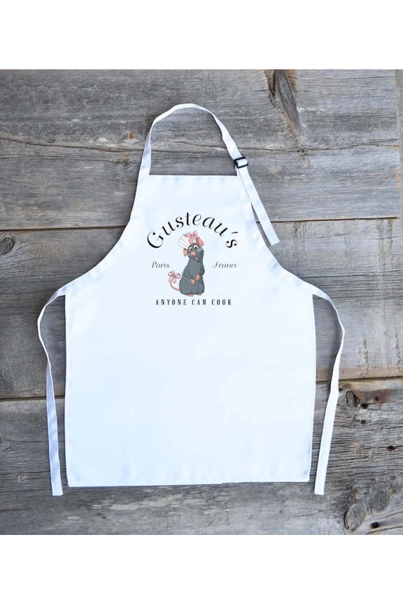Ratatouille Family Apron Ratatouille Anyone Can Cook Kitchen Mom Gifts Chef Mouse Couple A