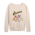 thumbnail image 1 of Ratatouille - La Ratatouille Women's Lightweight French Terry Wide Neck Long Sleeve Graphic Shirt, 1 of 4