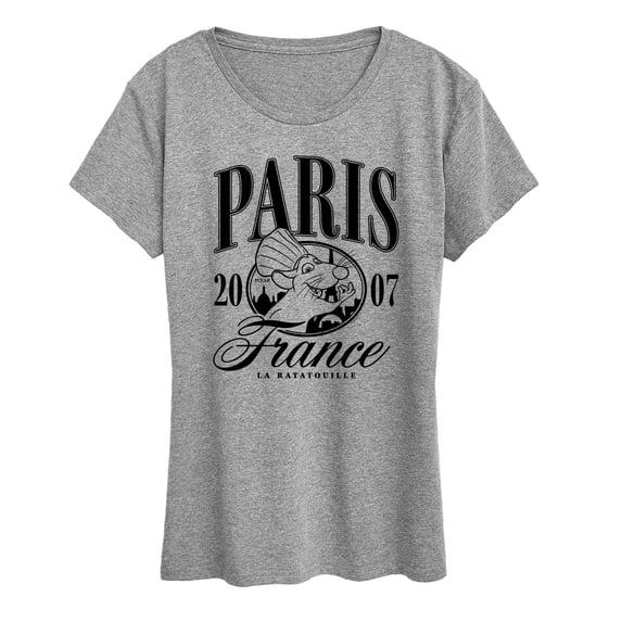 Ratatouille - Paris Collegiate - Women's Short Sleeve Graphic T-Shirt