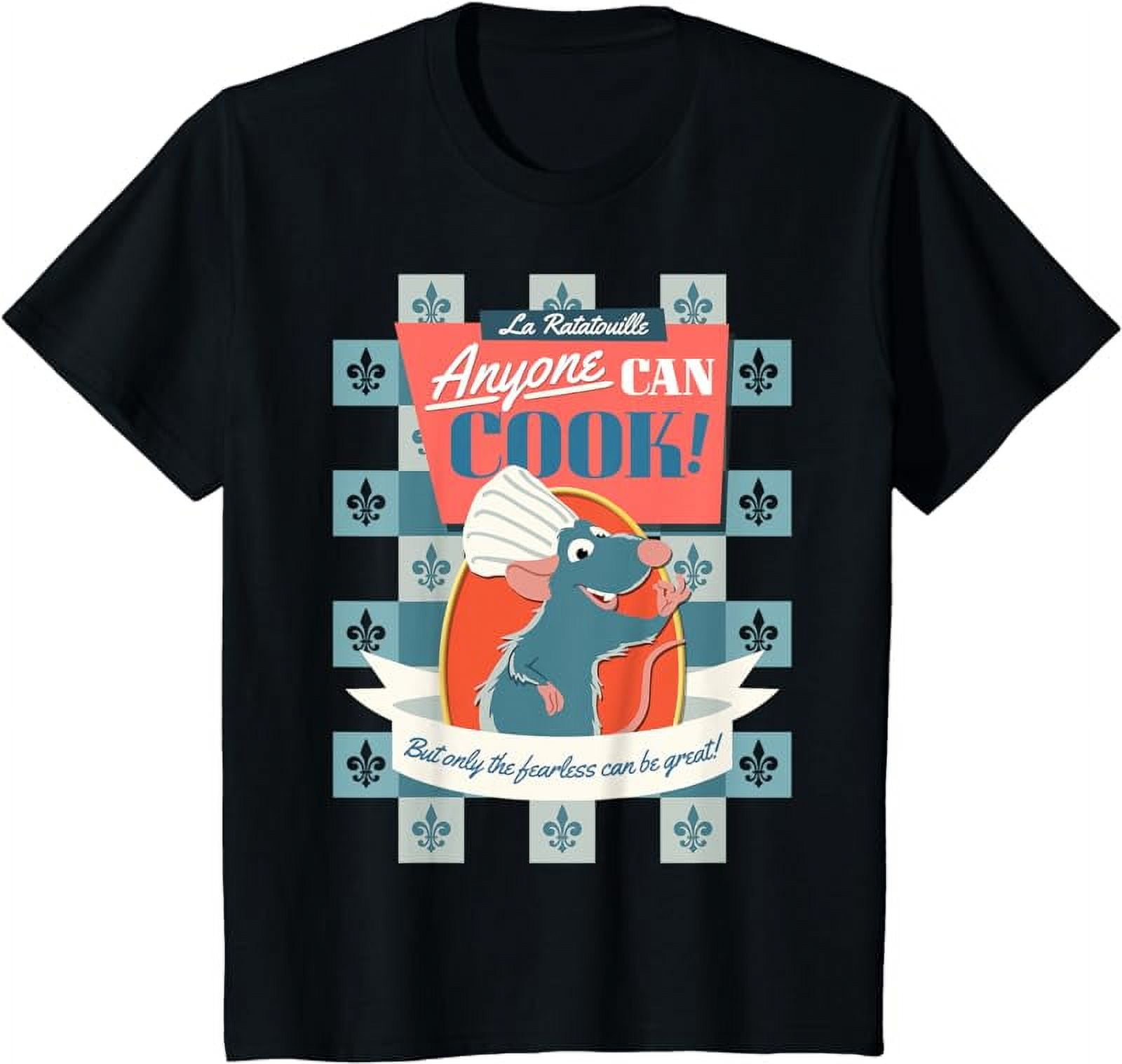 Ratatouille Remy Anyone Can Cook Poster TShirt