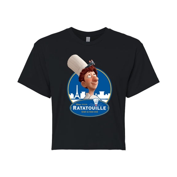 Ratatouille - Remy Character Group - Juniors Cropped Graphic T-Shirt