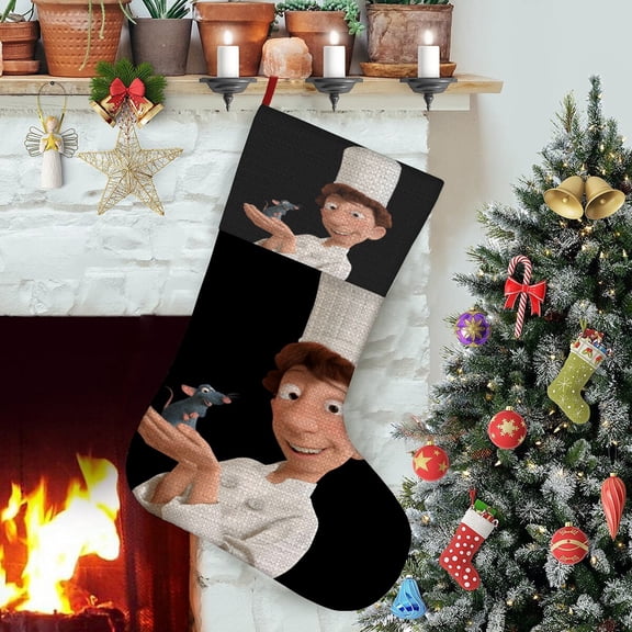 Ratatouille Themed Christmas Socks