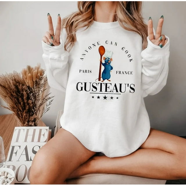 Ratatouille sweatshirt Ratatouille sweatshirt Anyone Can Cook