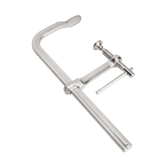 Ratchet Arm Heavy Duty Large Steel Ratcheting F Clamp for Welding Cutting Woodworking Metalworking MFT Table Clamp Tool