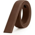 thumbnail image 1 of Ratchet Belt Replacement Strap 1 1/8", Leather Belt Strap for 35MM Slide Click Buckle, 1 of 9