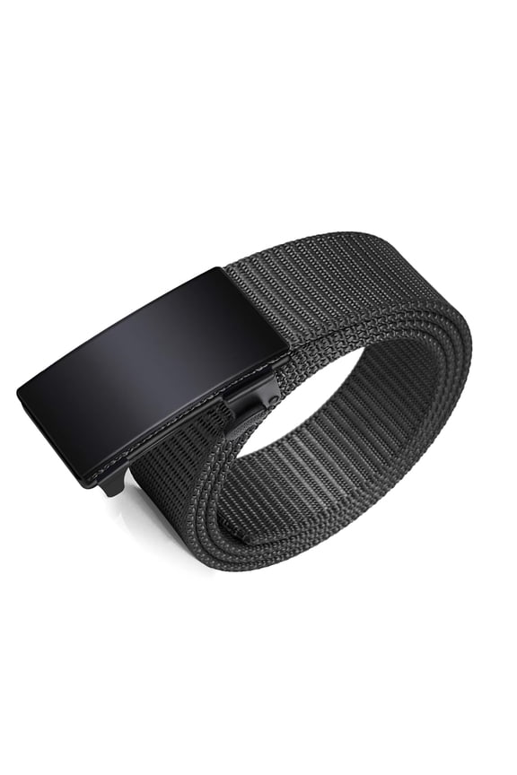 Ratchet Belts for Men - Nylon Web Belt Adjustable with Ratcheting Buckle