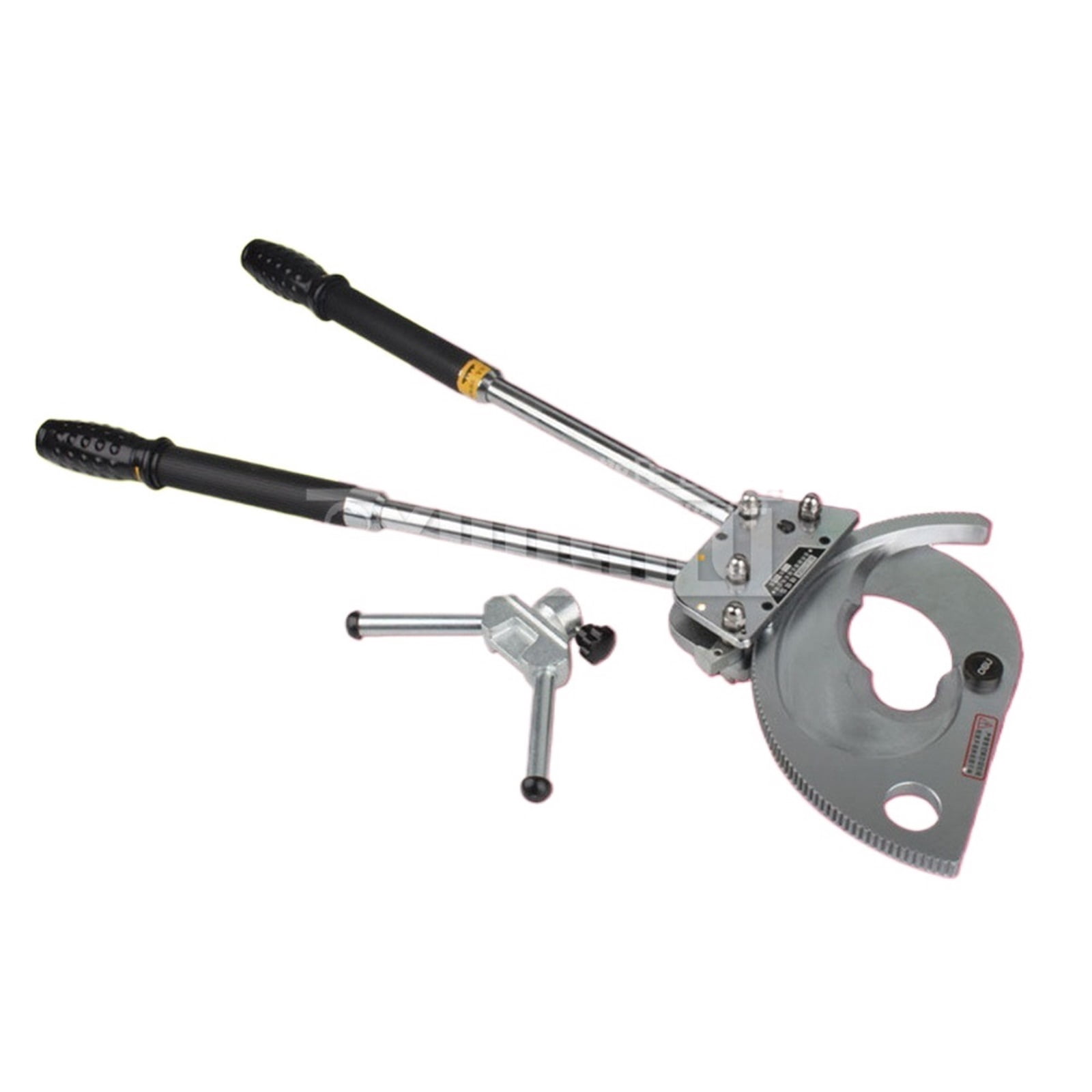 Ratchet Cable Cutter, Heavy Duty Wire Cutter For Max 100mm Armoured Aluminum Copper Cable Ratcheting Wire Cutting Hand Tool ,Heavy Duty Build